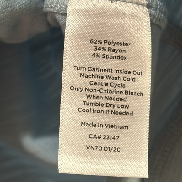 New! Talbots back strap tee- solid size medium - Picture 7 of 7